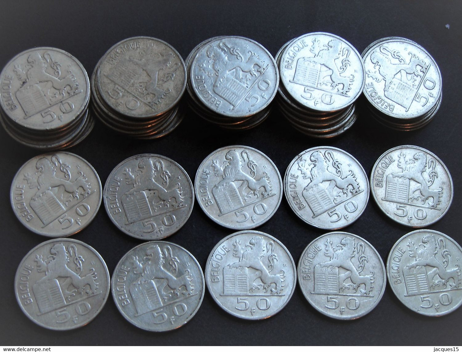 Lot De 42 Pièces De 50 F  ARGENT (835) De 1949 à  1951 SUPERBE - 50 Franc