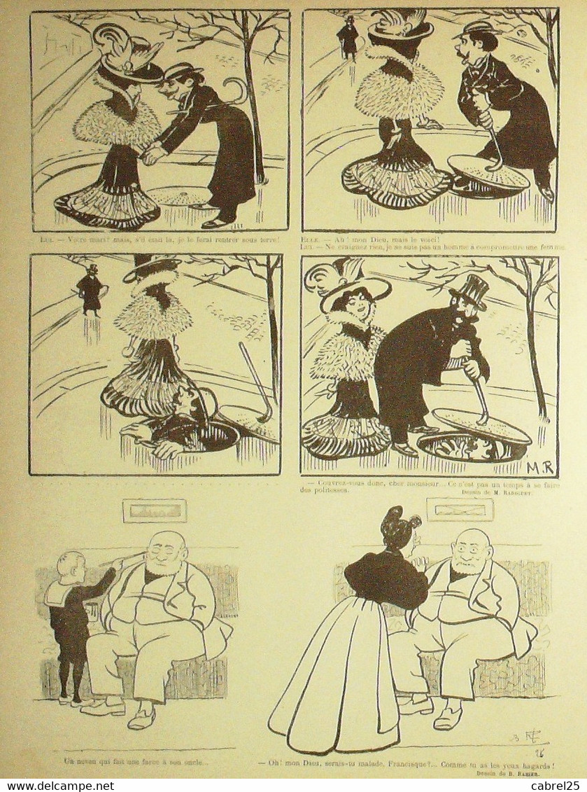 Le RIRE-1898-179-Hermann Huard Jeanniot Tilly Métivet Burret Rabier - 1900 - 1949