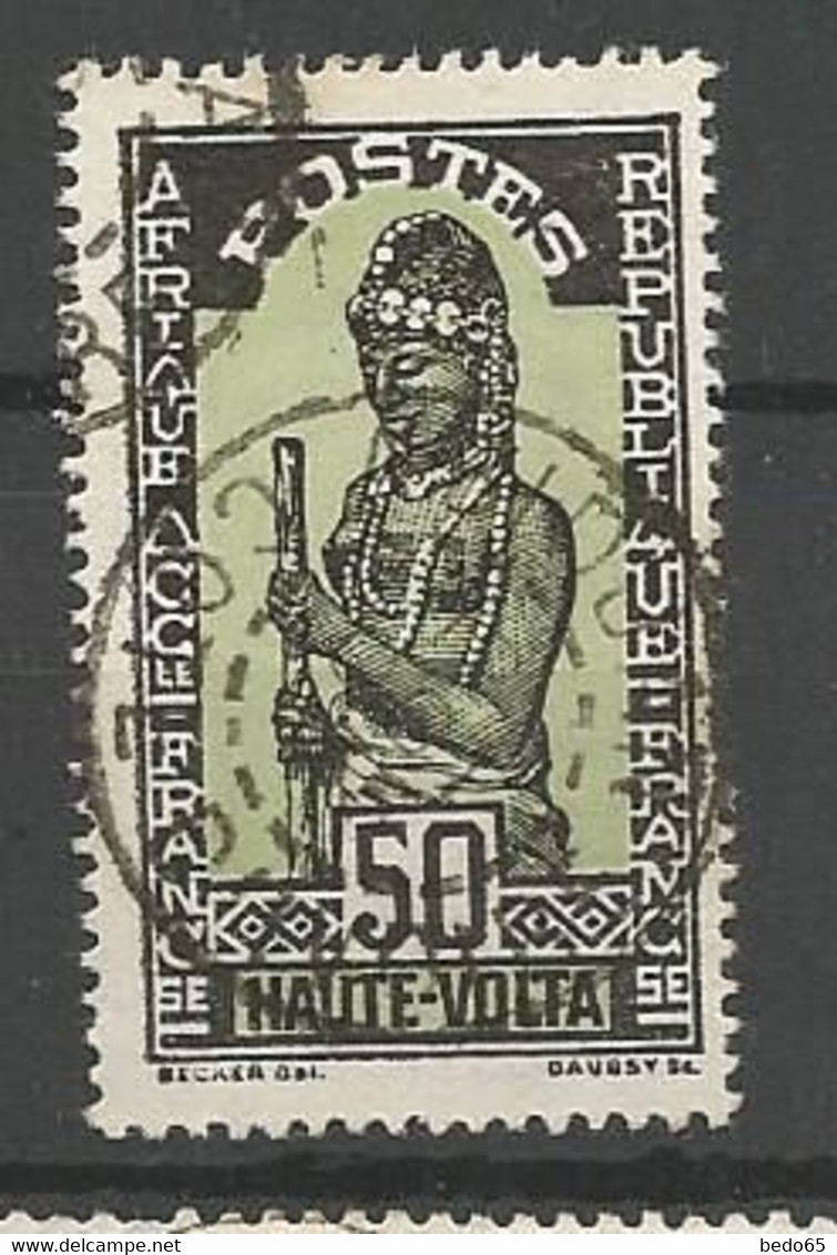 HAUTE-VOLTA N° 54  CACHET ABIDJAN - Usati