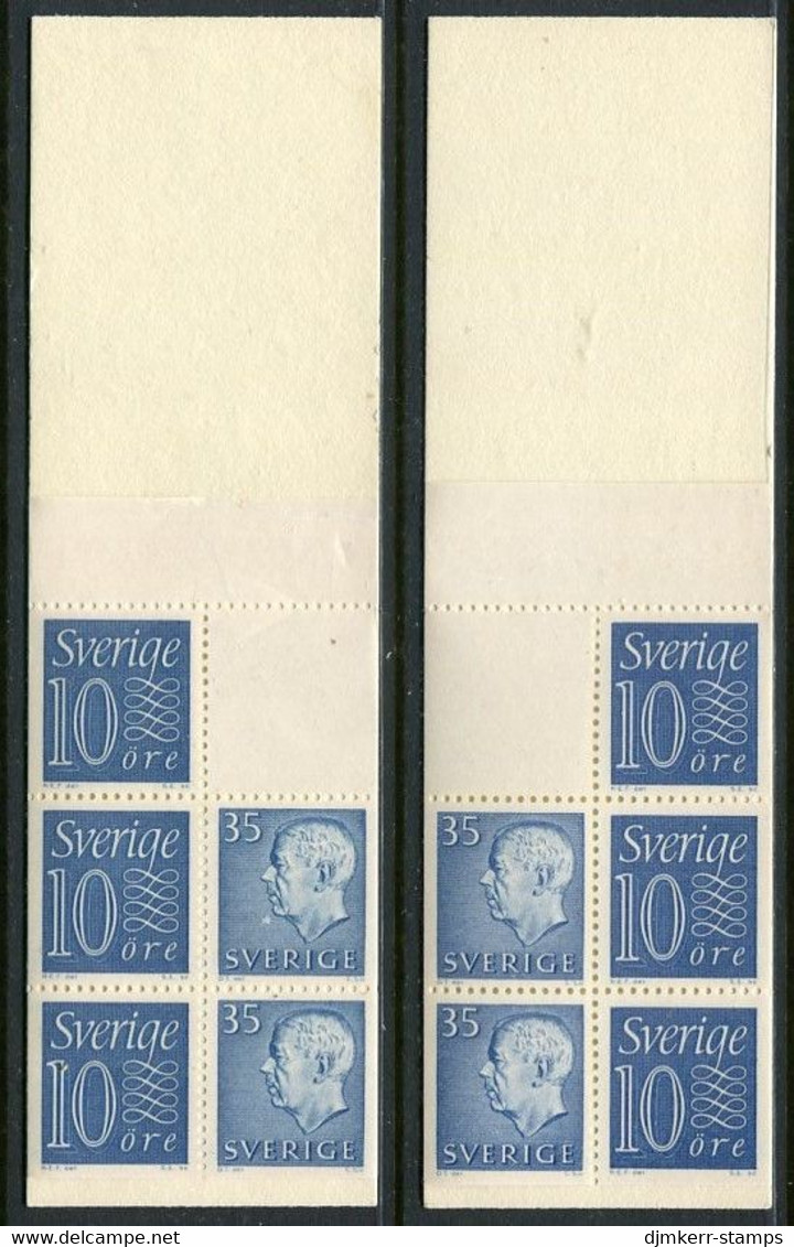 SWEDEN 1962  1 Kr Definitive Booklet MNH / **.  Michel MH 5aa-5ab - 1951-80