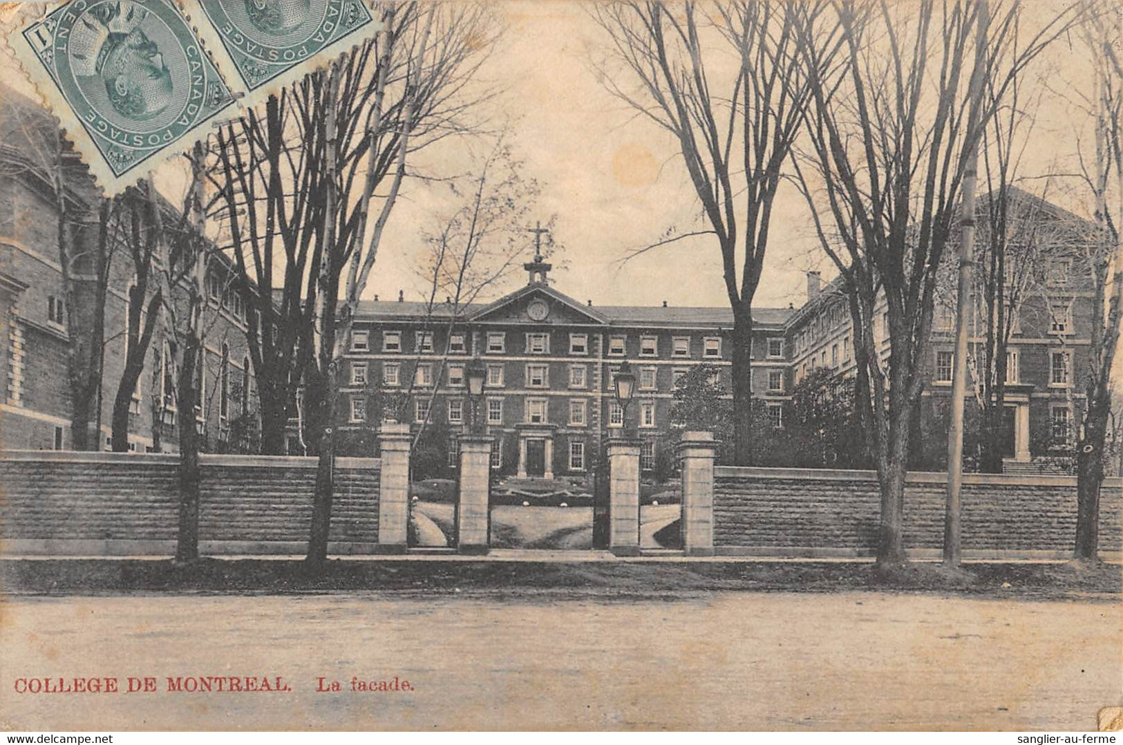 CPA CANADA MONTREAL COLLEGE DE MONTREAL LA FACADE - Montreal