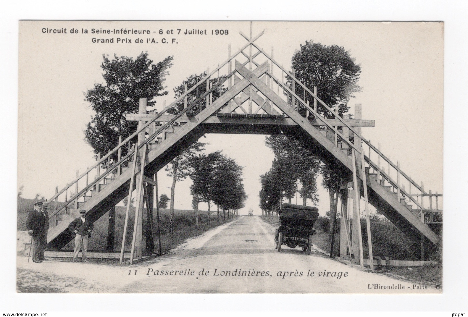 76 SEINE MARITIME - LONDINIERES Passerelle, Après Le Virage - Londinières