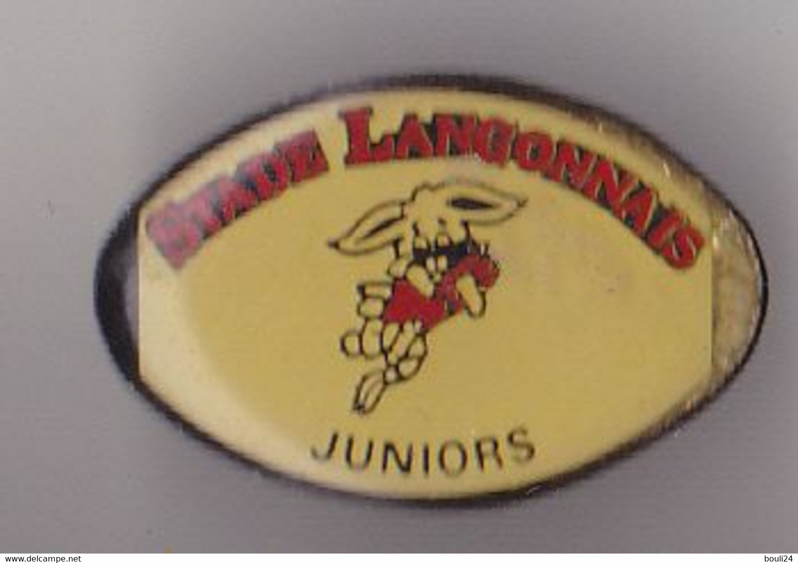 ACHAT IMMEDIAT PIN'S THEME SPORT  RUGBY  CLUB DE LANGON EN GIRONDE EQUIPE JUNIORS - Rugby