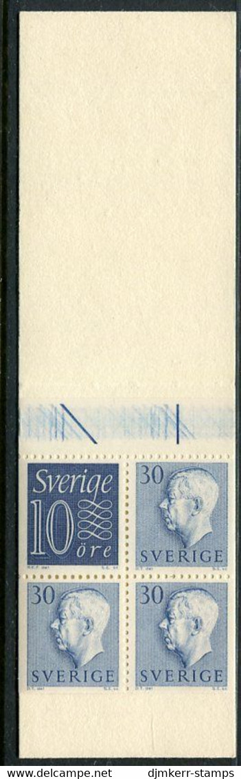 SWEDEN 1957  1 Kr Definitive  Booklets MNH / **.  Michel MH 2aa - 1951-80