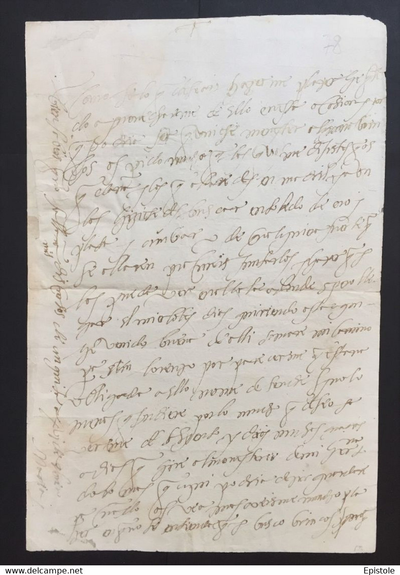 Impératrice Marie D'Autriche (1528-1603) – Lettre Autographe Signée – Retour En Espagne Et Entrée Au Couvent - 1582 - Personnages Historiques