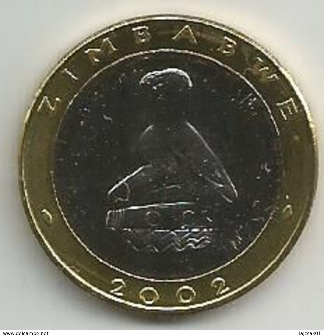 Zimbabwe 5 Dollars 2002. High Grade - Simbabwe