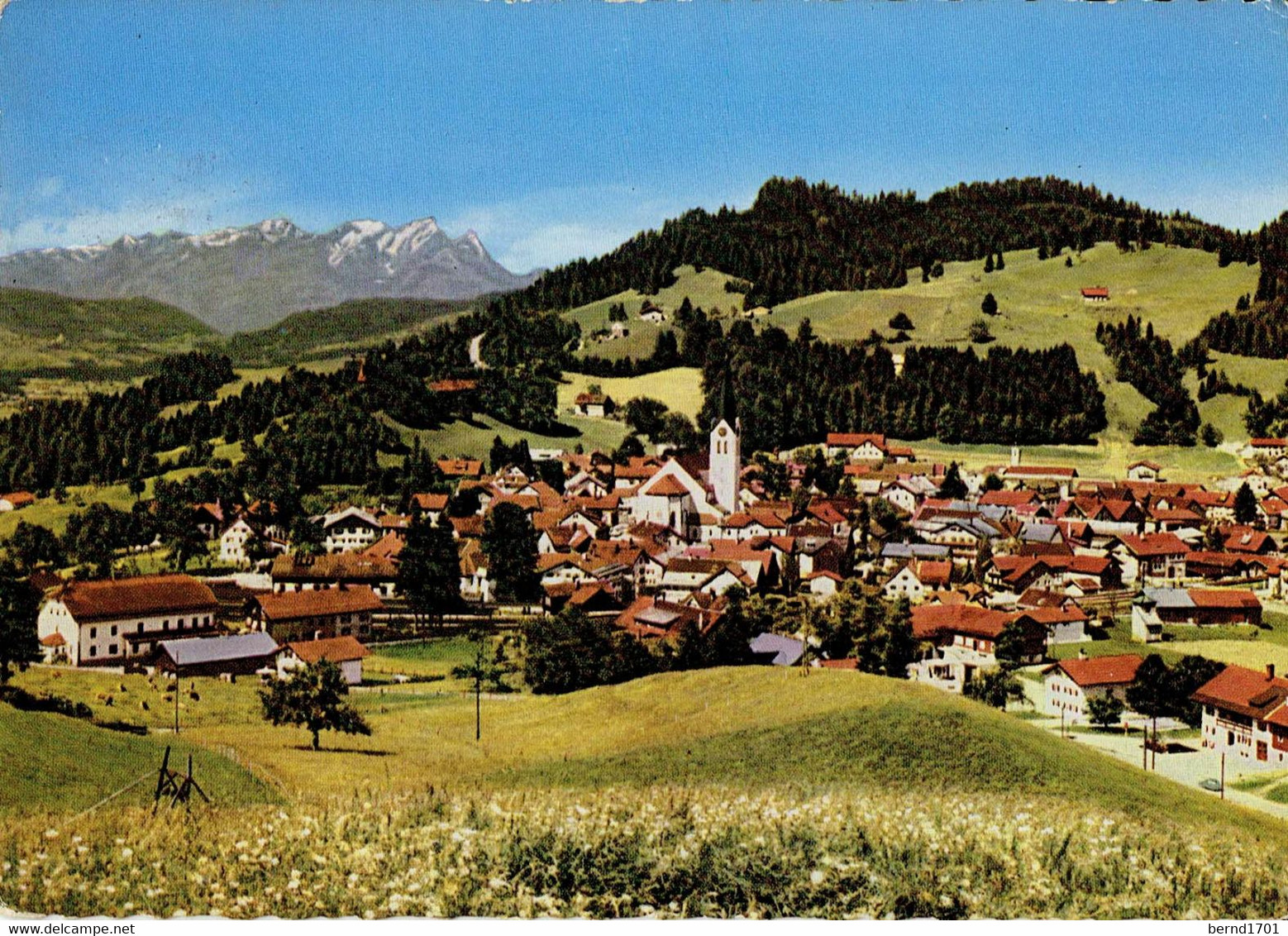 Germany / Oberstaufen # Ansichtskarte Echt Gelaufen / View Card Used (f1644) - Oberstaufen