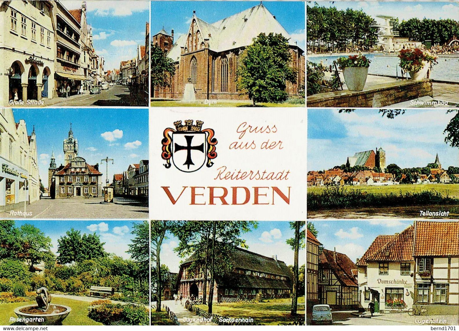 Germany / Verden # Ansichtskarte Echt Gelaufen / View Card Used (f1647) - Verden