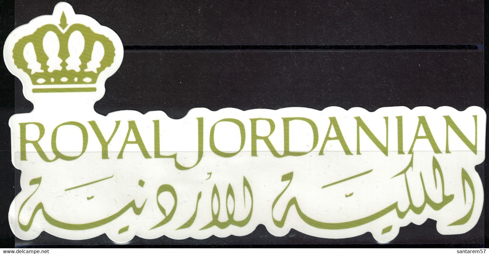 Autocollant Royal Jordanian Compagnie Aérienne - Stickers