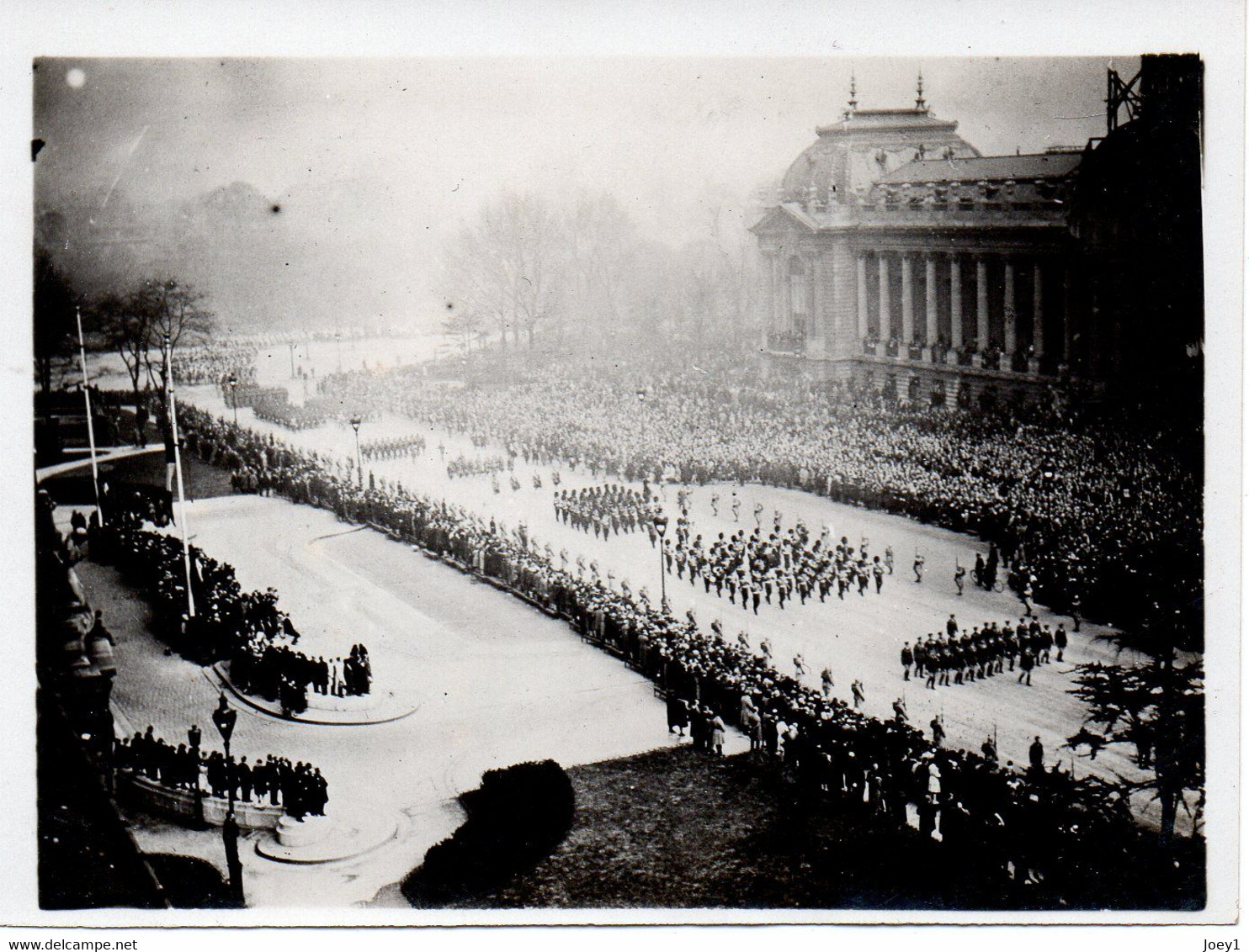 6 Photos De L Enterrement Du Maréchal Foch Format 9/12 - Schiffe