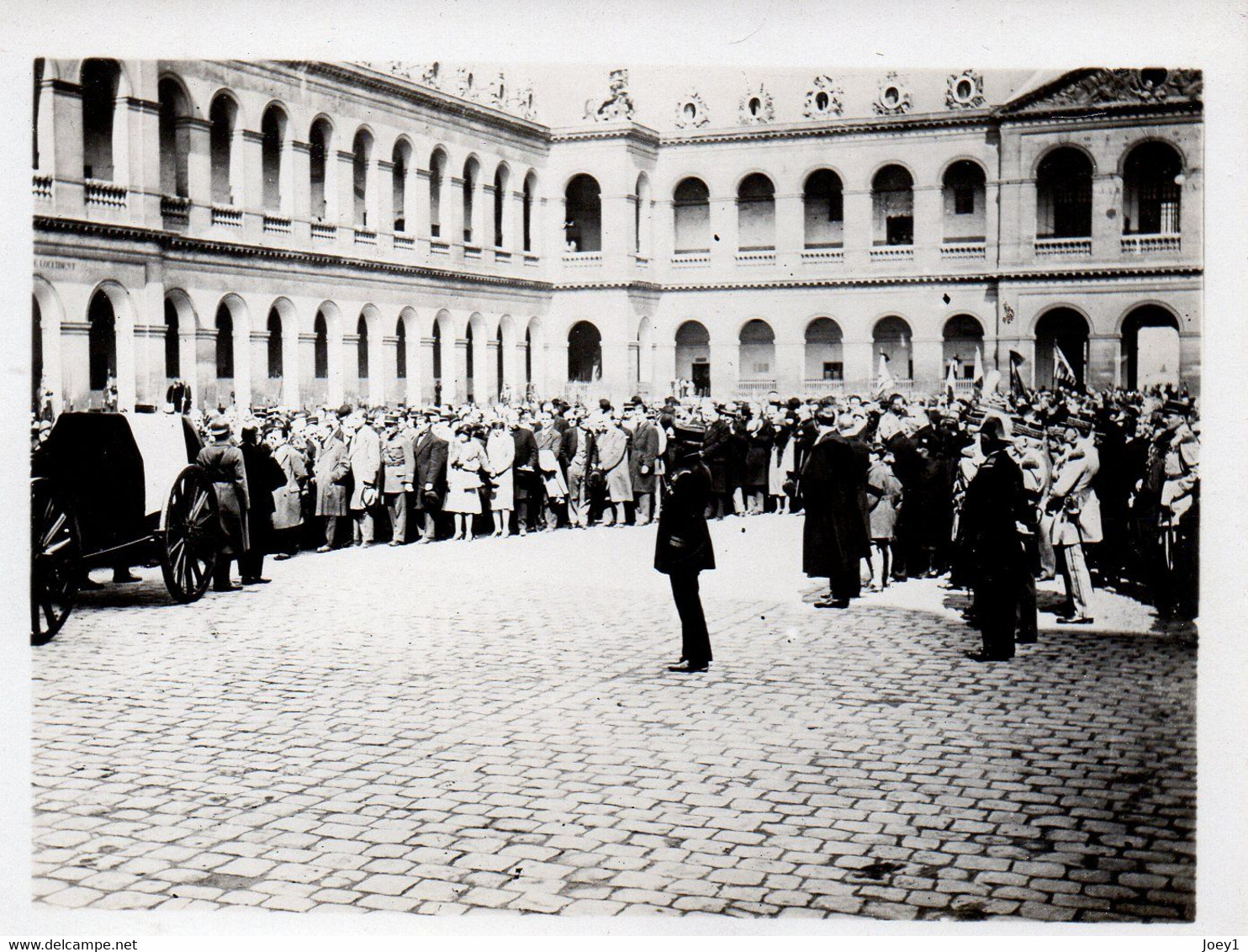 6 Photos De L Enterrement Du Maréchal Foch Format 9/12 - Schiffe