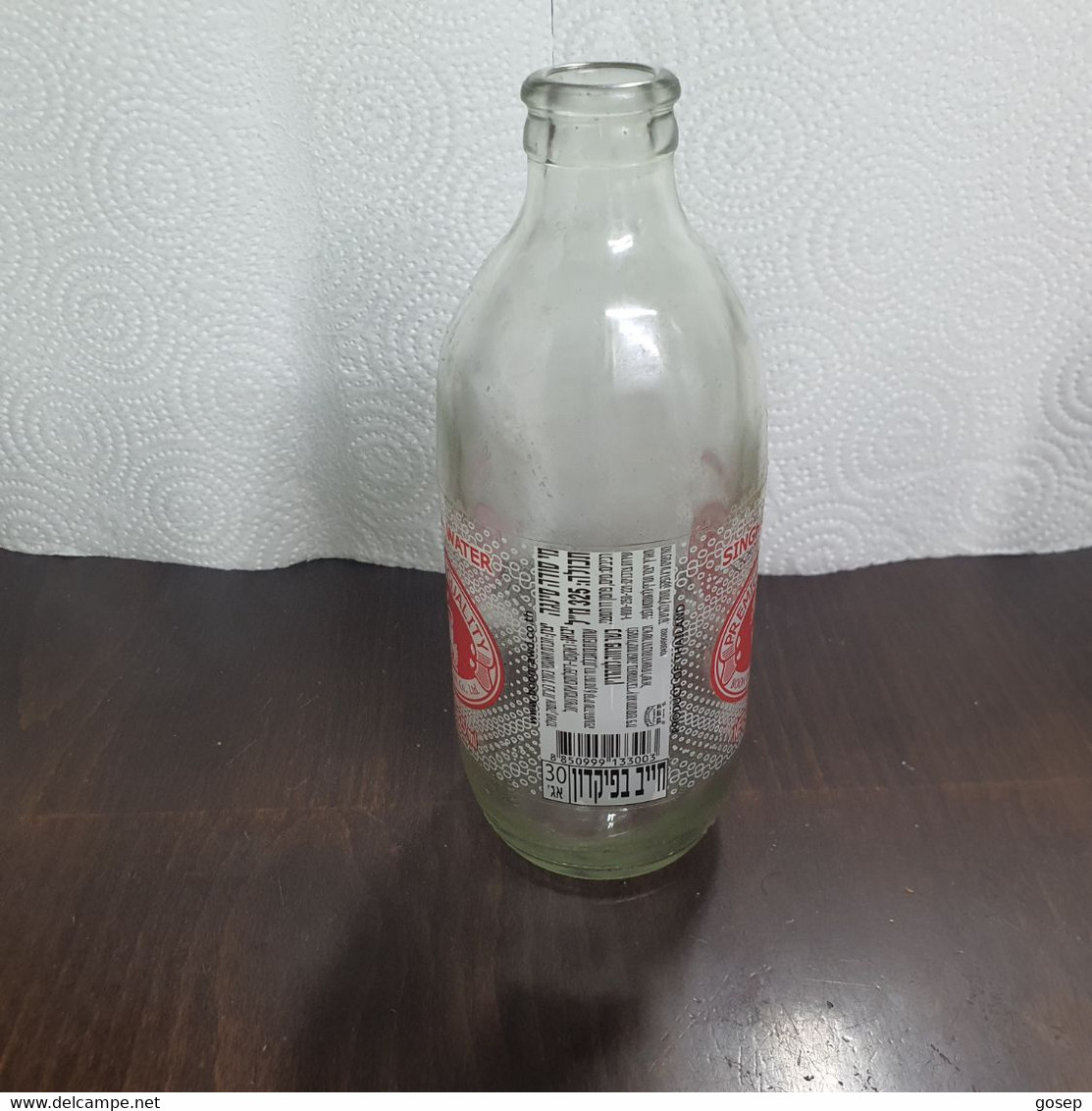 Thailand-SINGHA-soda Water-(325ml)-used Bottle - Soda