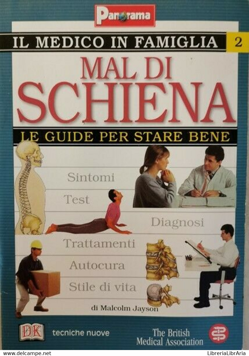 Mal Di Schiena, Le Guide Per Stare Bene  Di Malcolm Jayson,  1999 - ER - Gezondheid En Schoonheid