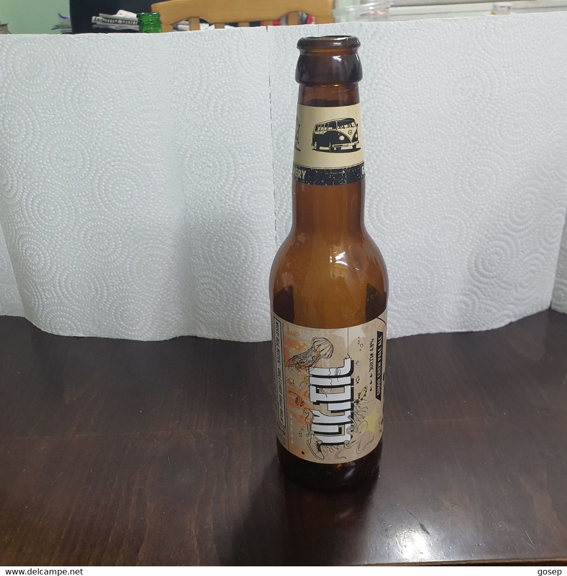 Israel-GIBOR BREWERY-Fresh Beer-(Alcohol-4.9%)-(330ml)-(PA100---14/07/22)-bottle Used - Bier