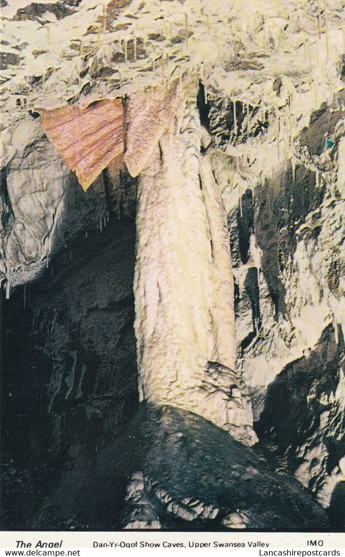 Postcard The Angel Dan Yr Ogof National Show Caves Of Wales Brecon Beacons My Ref B14504 - Breconshire