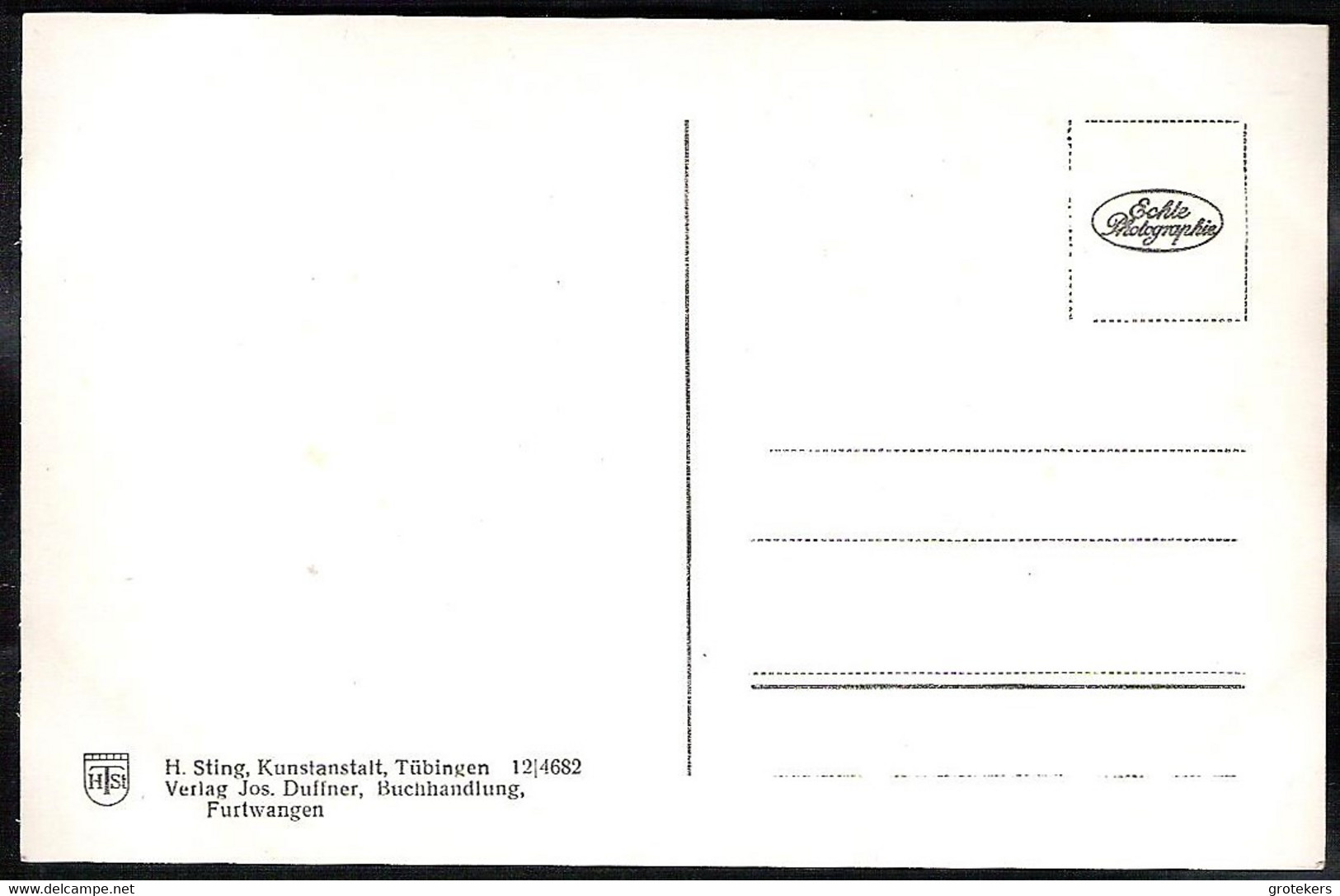 FURTWANGEN Partie Mäderstal ± 1932 - Furtwangen