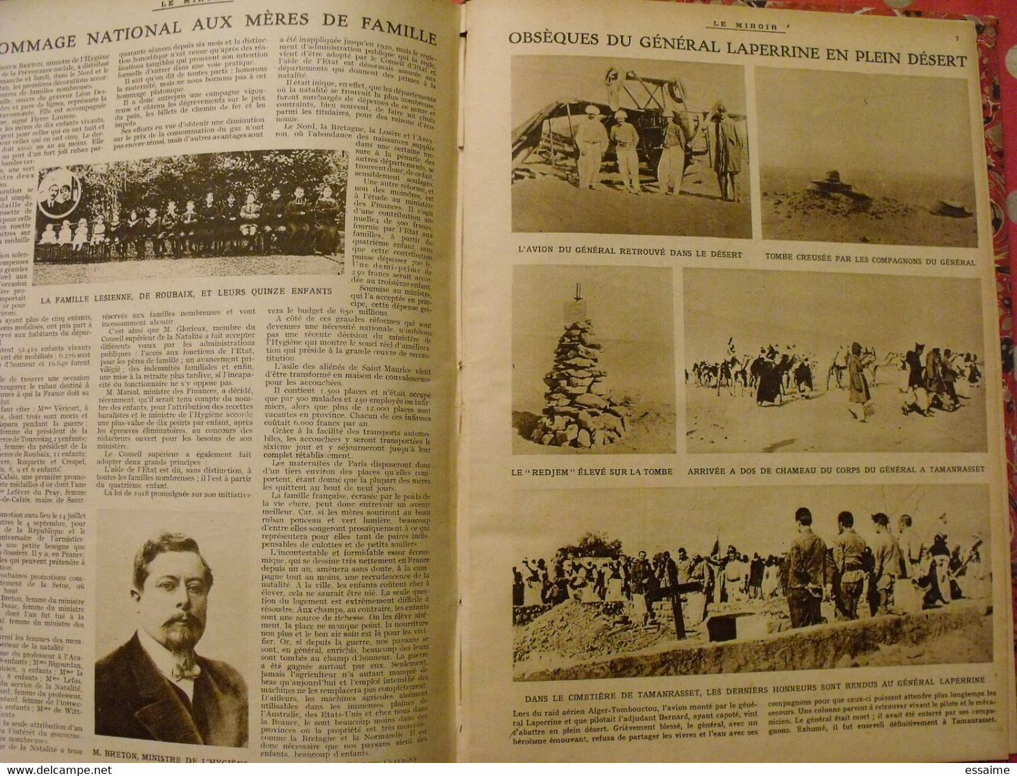 Le Miroir Recueil Reliure 1919-1920 (75 N°). L'après Guerre 14-18 Très Illustrée, Documentée. Russie Bolcheviks - War 1914-18