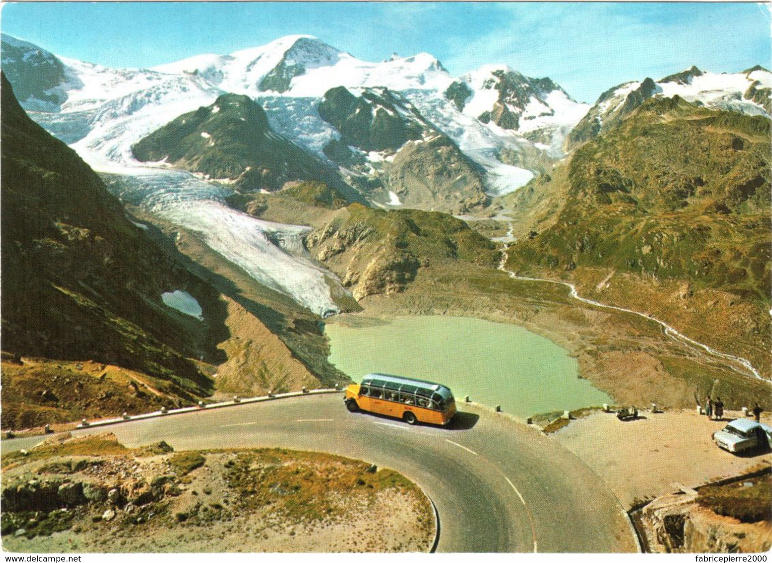 CPM Suisse (Berne) Innertkirchen - Sustenpass Heubergrank Steingletscher, Gwächtenhorn,../Col Du Susten à Gadmen TBE Bus - Gadmen 