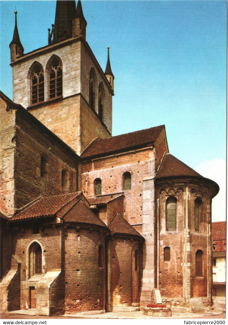 CPM Suisse (Vaud) Payerne - Chevet De L'Abbatiale, XIe Siècle - éd. Juriens à Payerne - Juriens