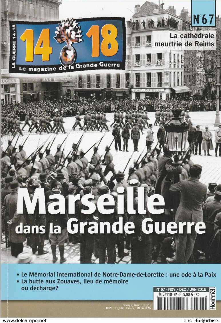 14 -18 , Le Magazine De La Grande Guerre N° 67 - Oorlog 1914-18