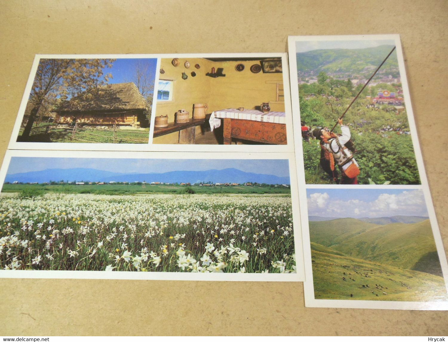 P902 Ukraine 1983. Transcarpathia. A set of 15 postcards