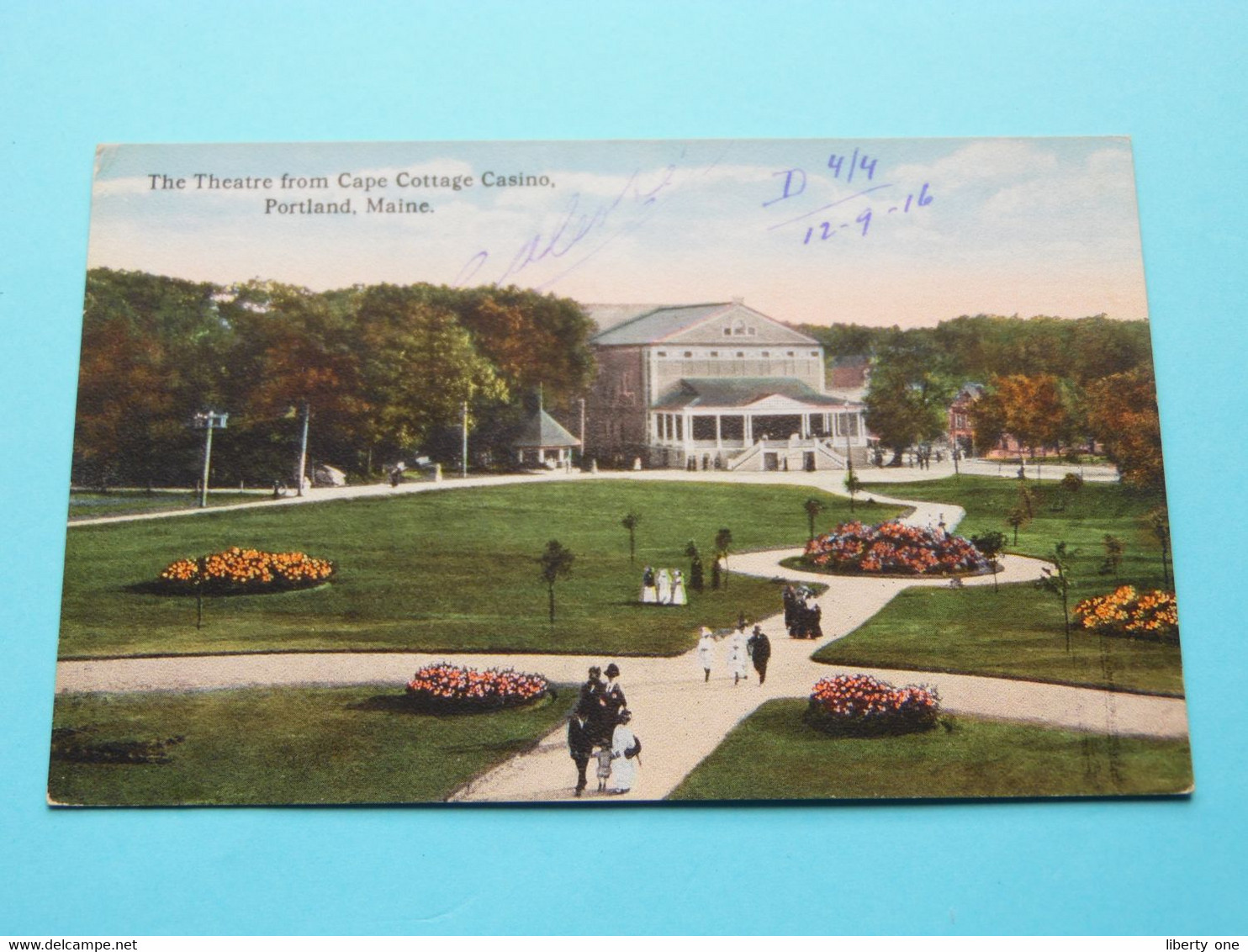 The Theatre From Cape Cottage Casino ( Publ. James F. Snow ) Anno 1916 ( Voir / See Photos ) ! - Portland