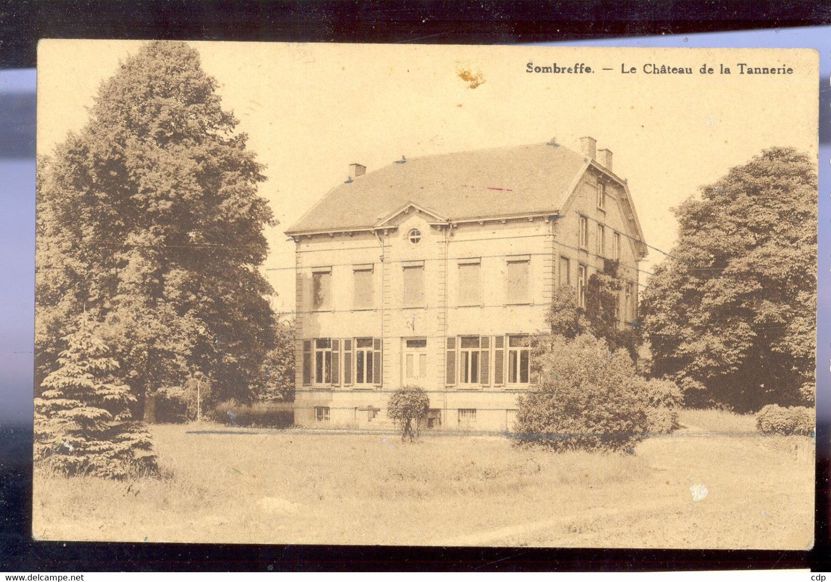 Cpa Sombreffe  Chateau - Sombreffe