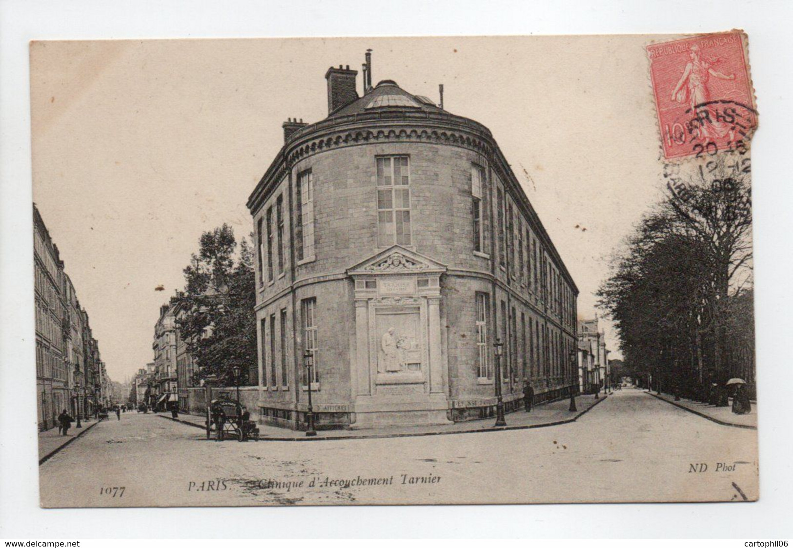 - CPA PARIS (75) - Clinique D'Accouchement Tarnier 1905 - Photo Neurdein 1077 - - Santé, Hôpitaux