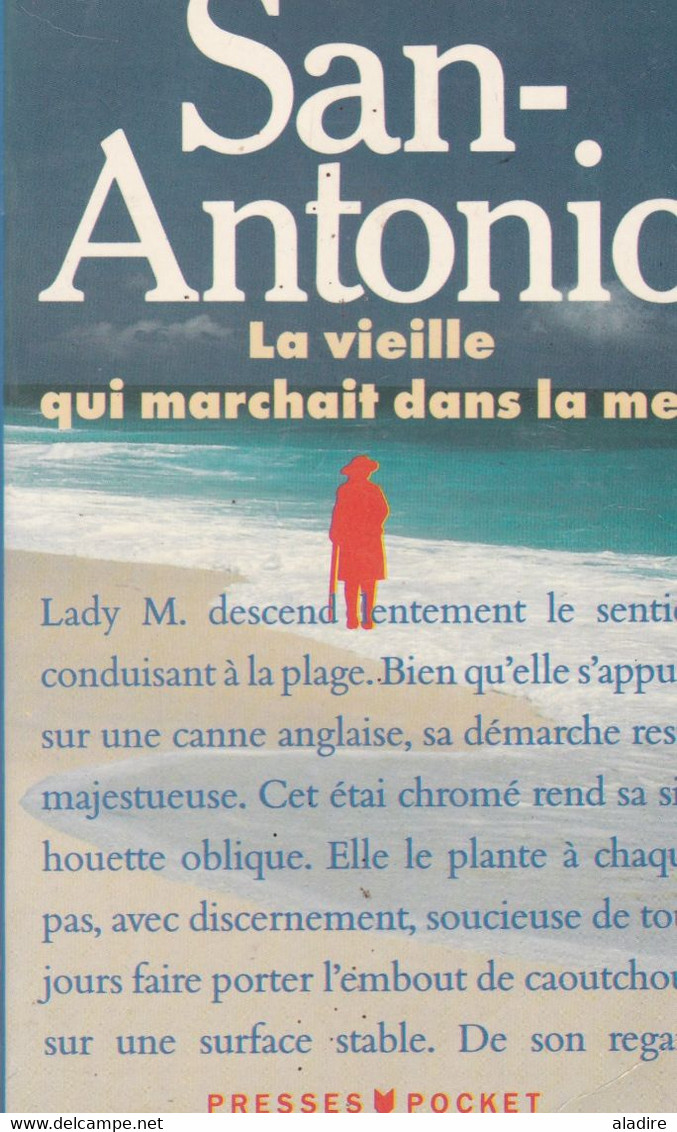 SAN ANTONIO - La Vieille Dame Qui Marchait Sur La Mer - Pocket - 1990 - 350 Pages - San Antonio