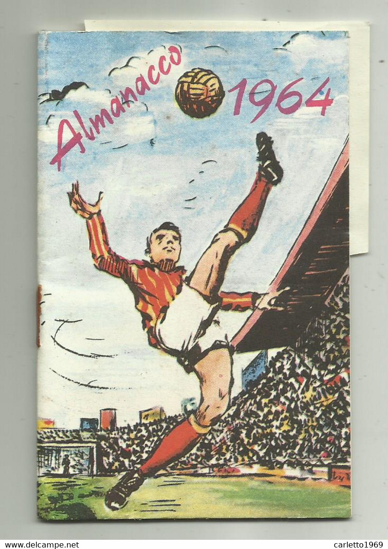 ALMANACCO CALCISTICO  1963/64 - OMAGGIO ORFANELLI ORFANOTROFIO ANTONIANO - CM.11,5X7,5 - Sonstige & Ohne Zuordnung