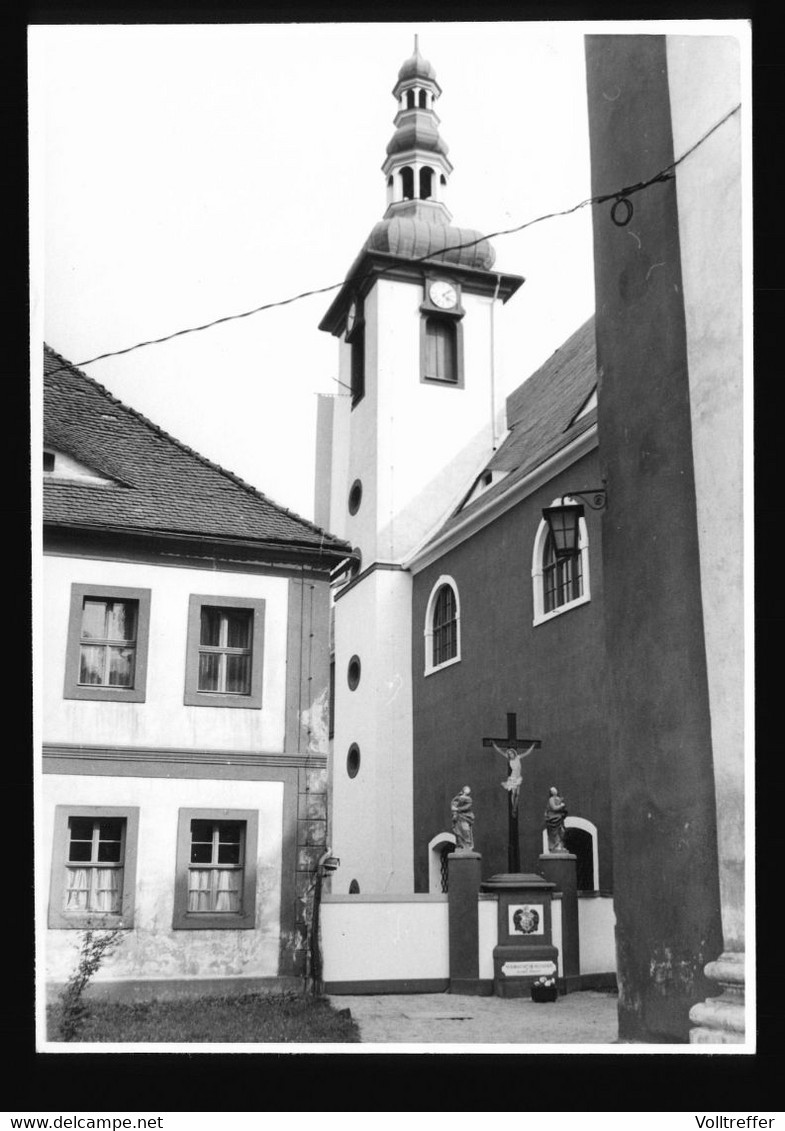 DDR Foto Karte Wie AK Um 1984 Klosterstift Marienthal O.CIST, 750 Jahre - Ostritz (Oberlausitz)