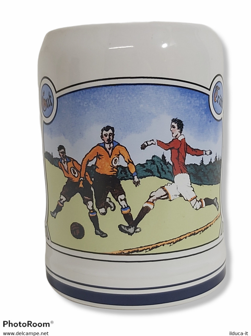 12563 Boccale Birra In Ceramica - Calcio / Gut Tritt - Cups