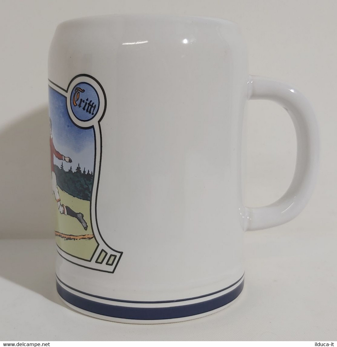 12563 Boccale Birra In Ceramica - Calcio / Gut Tritt - Tasses