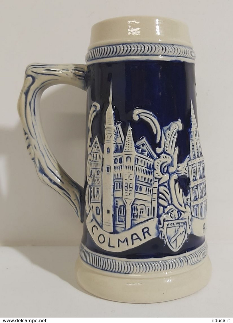 12564 Boccale Birra In Ceramica - Colmar Alsace - Cups