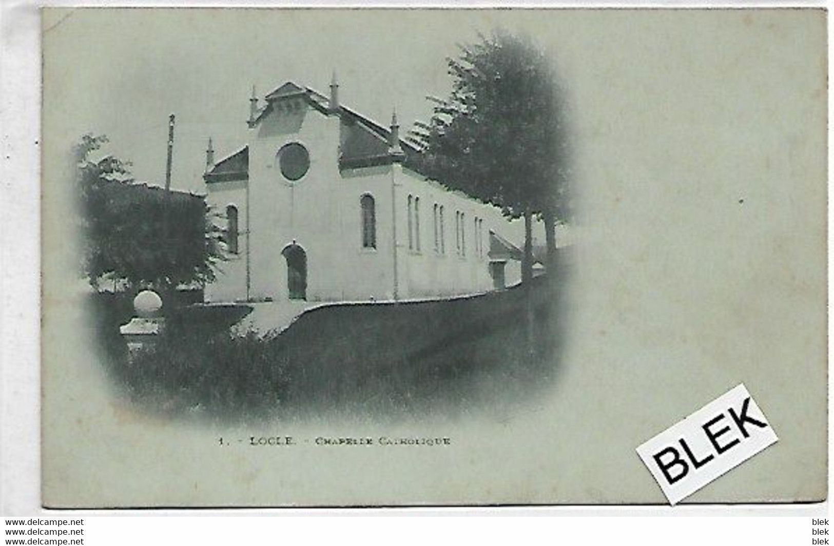 Suisse : Locle : Chapelle Catholique . - Chapelle