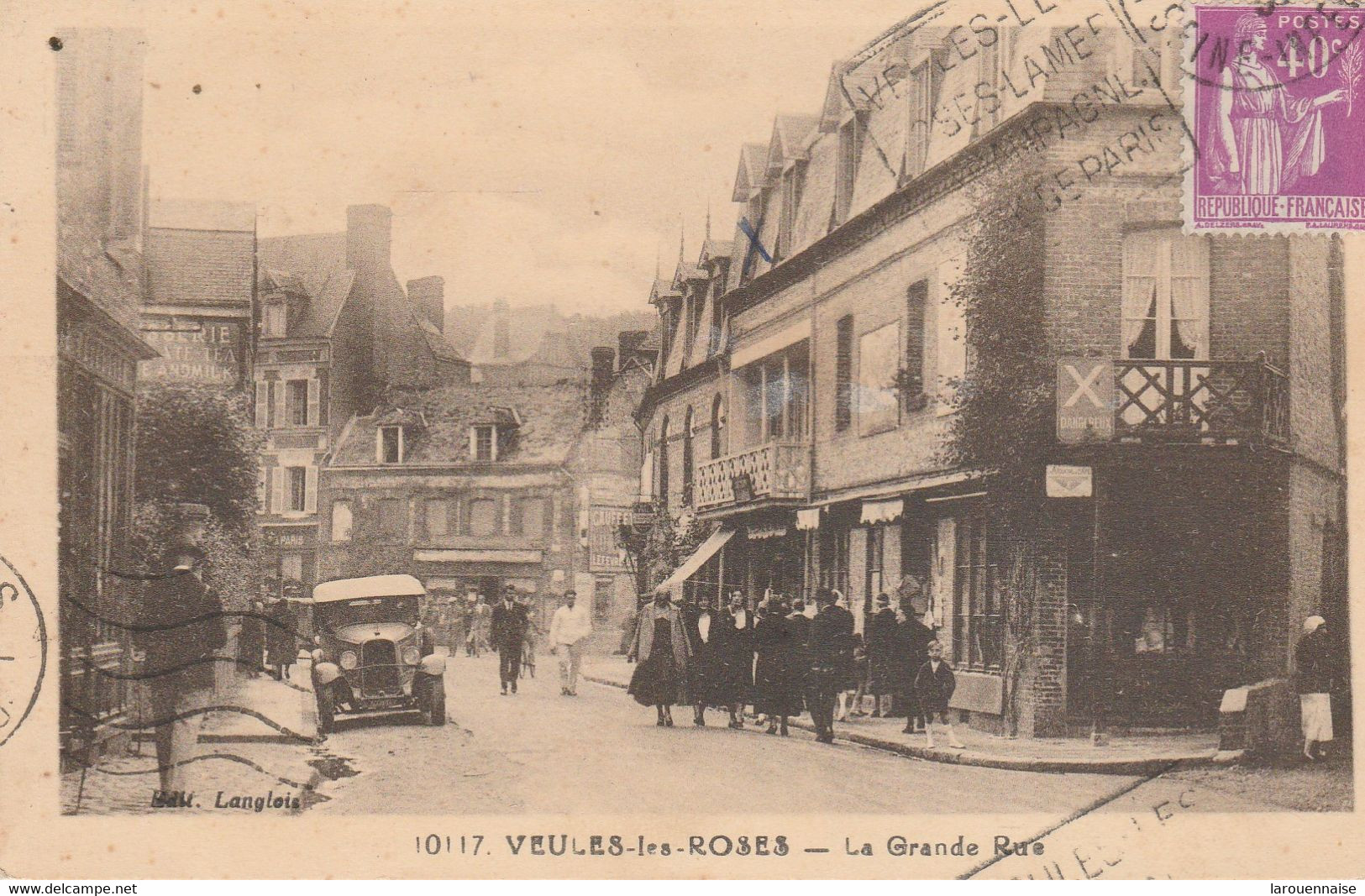 76 - VEULES LES ROSES - La Grande Rue - Veules Les Roses