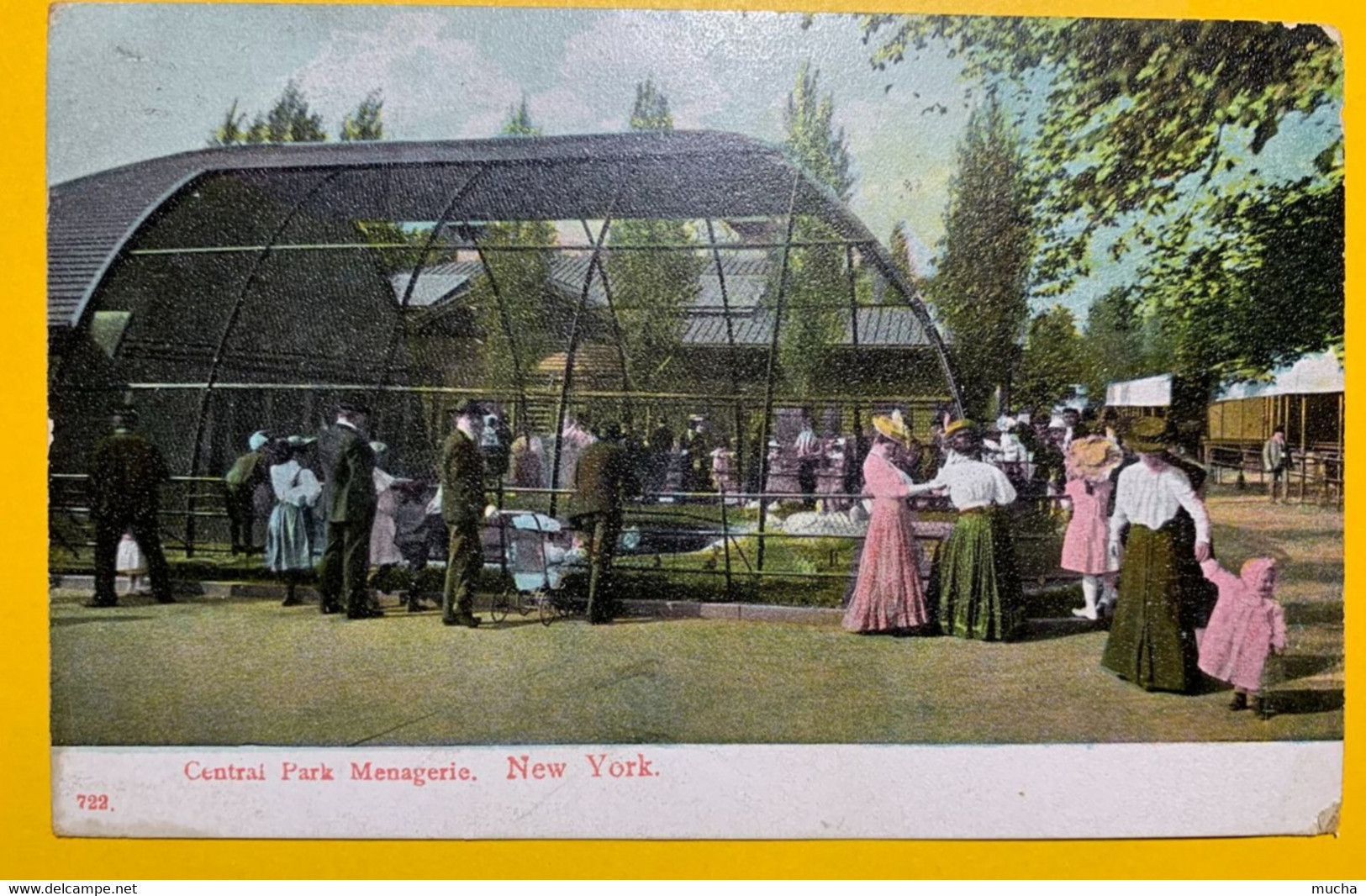 15139 - New York Central Park Menagerie 1908 - Central Park