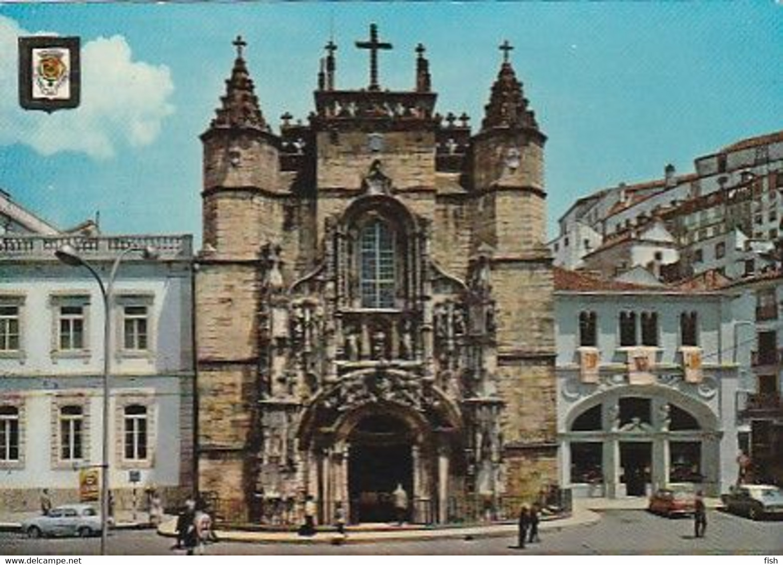 Portugal & Marcofilia, Coimbra, Santa Cruz Church, Lisbon 1966 (133) - Lettres & Documents