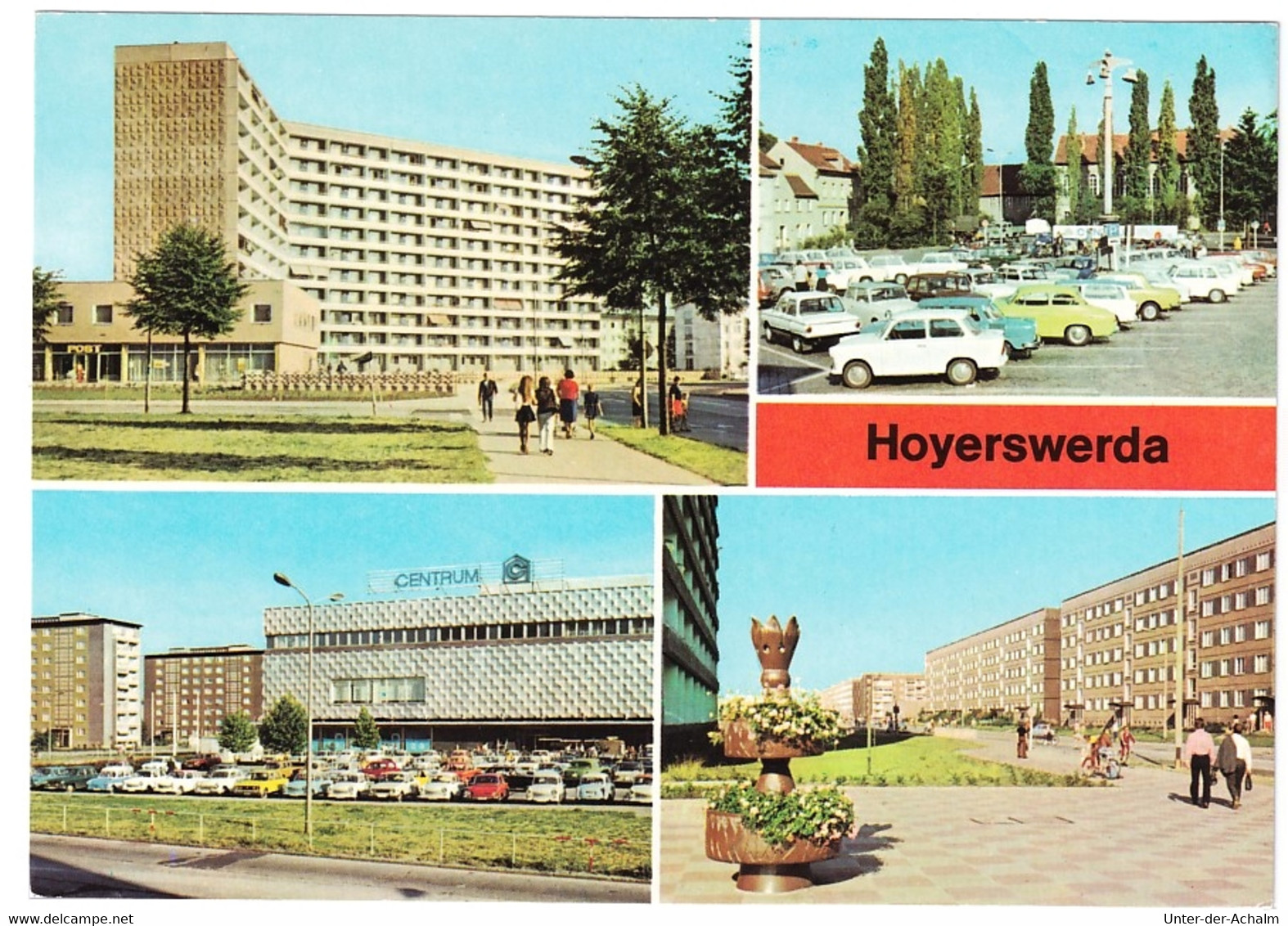 Hoyerswerda/ Wojerecy - 4 Ansichten - Hoyerswerda