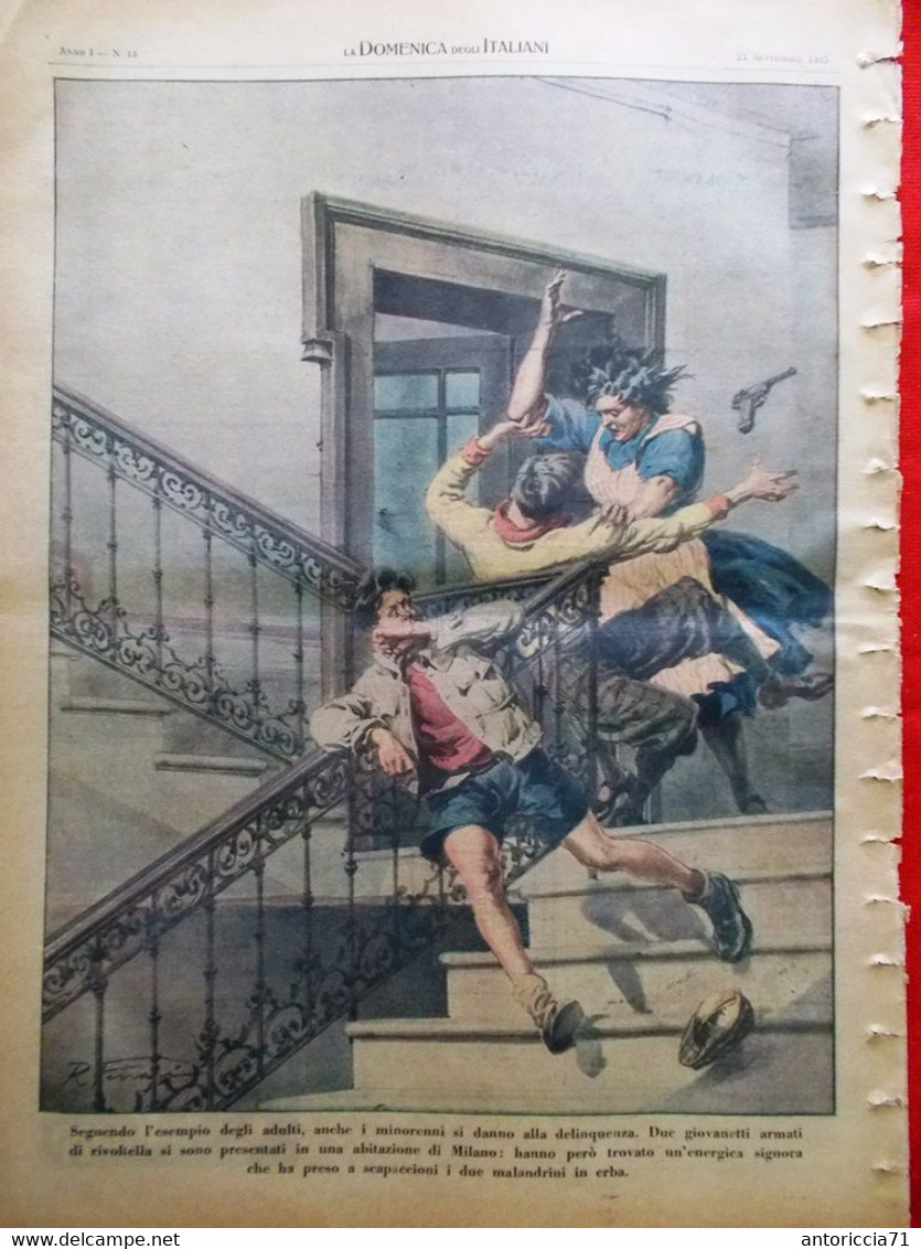 La Domenica Degli Italiani Corriere 23 Settembre 1945 Harakiri Gerarchi Processo - Guerra 1939-45