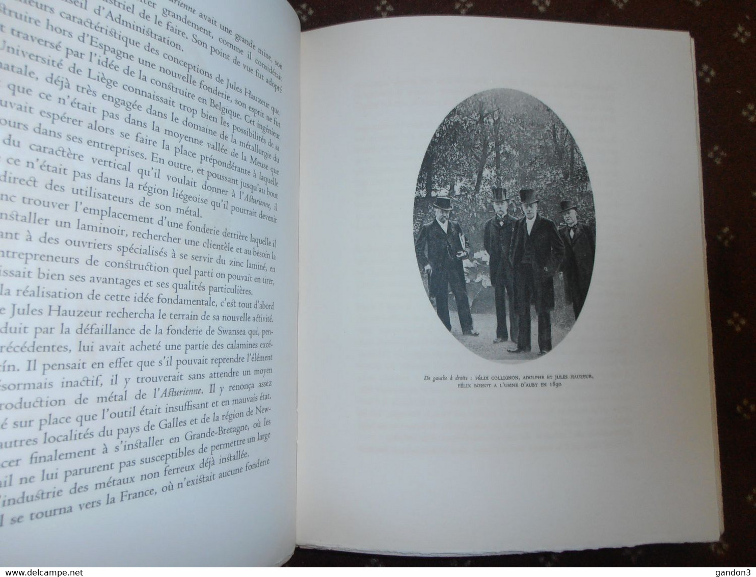 Livre  :  La  COMPAGNIE  ROYALE  ASTURIENNE  des  MINES   -    édité en 1954 pour le Centenaire de la Fondation  -