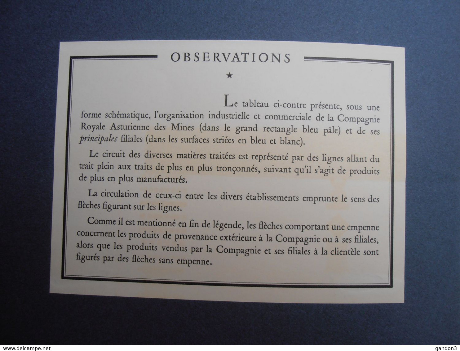 Livre  :  La  COMPAGNIE  ROYALE  ASTURIENNE  des  MINES   -    édité en 1954 pour le Centenaire de la Fondation  -