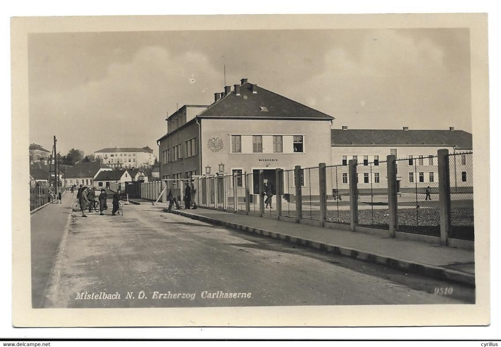 MISTELBACH ERZHERZOG CARL KASERNE (carte Photo) - Mistelbach