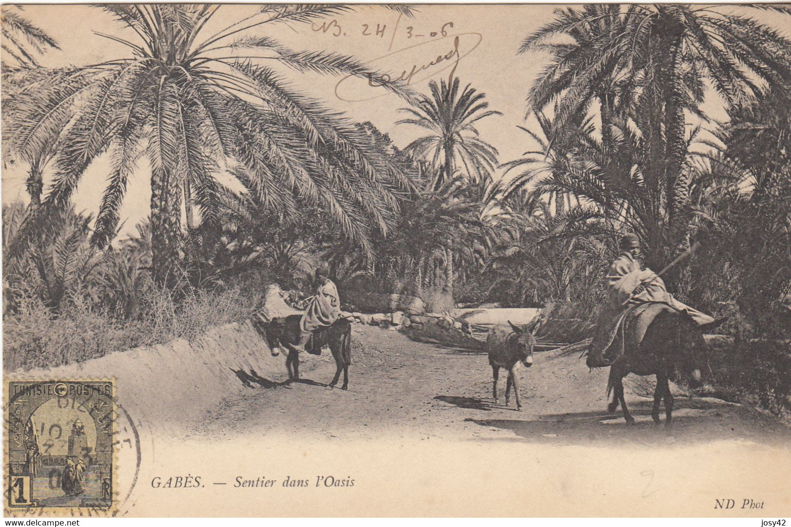 TUNISIE - LOT DE 23 CPA - villes diverses