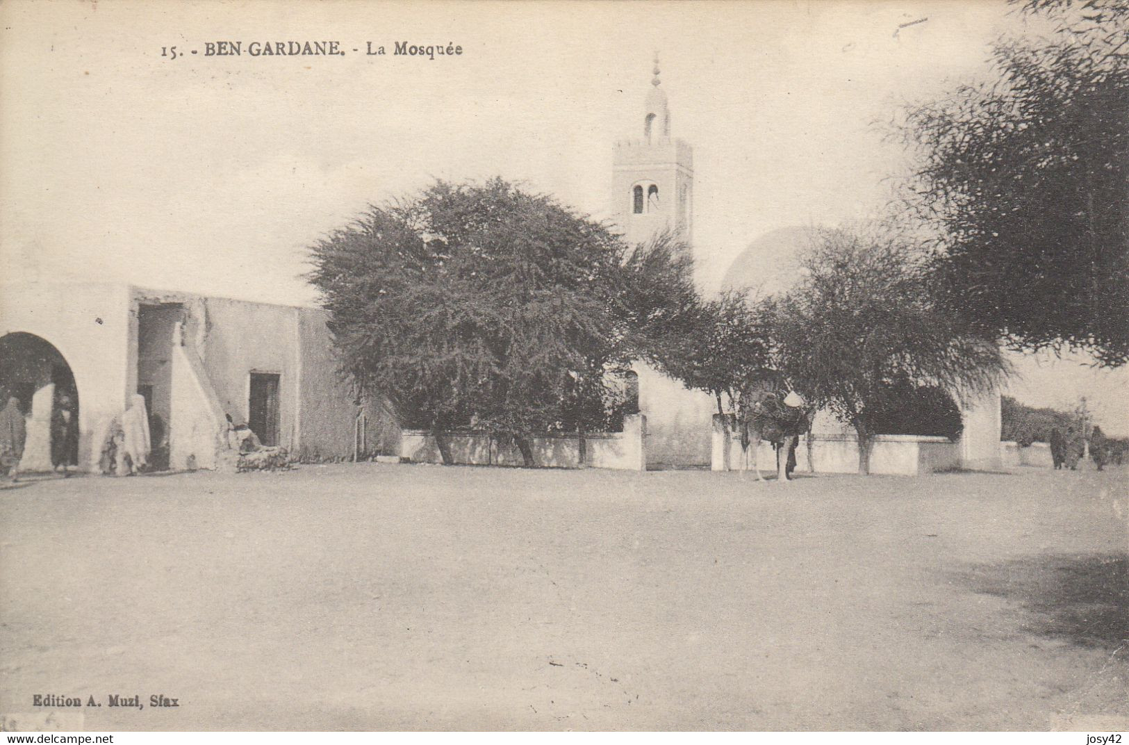 TUNISIE - LOT DE 23 CPA - villes diverses