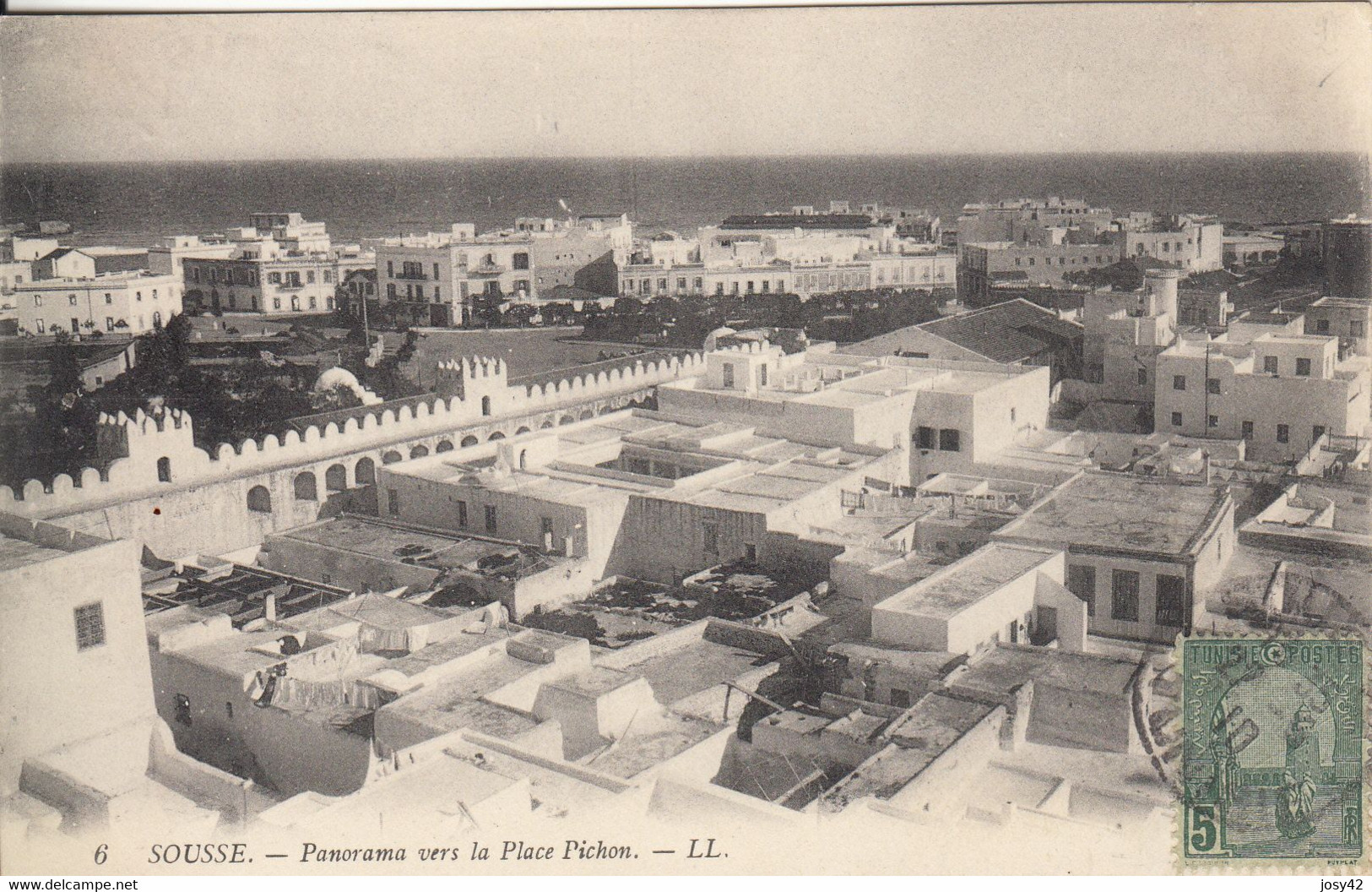 TUNISIE - LOT DE 23 CPA - villes diverses