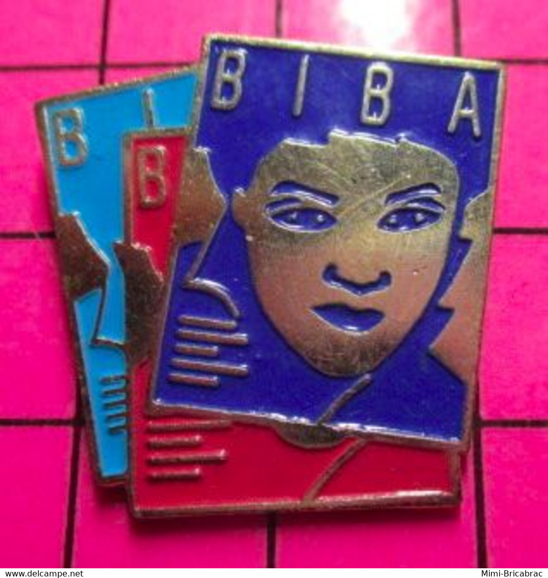 411b Pin's Pins / Beau Et Rare / THEME : MEDIAS / REVUE FEMININE BIBA - Médias