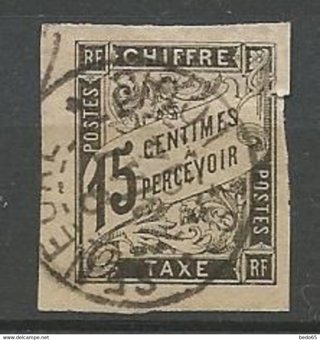 TAXE GENERAL N° 7 CACHET ST LOUIS / Petit Défaut - Timbres-taxe