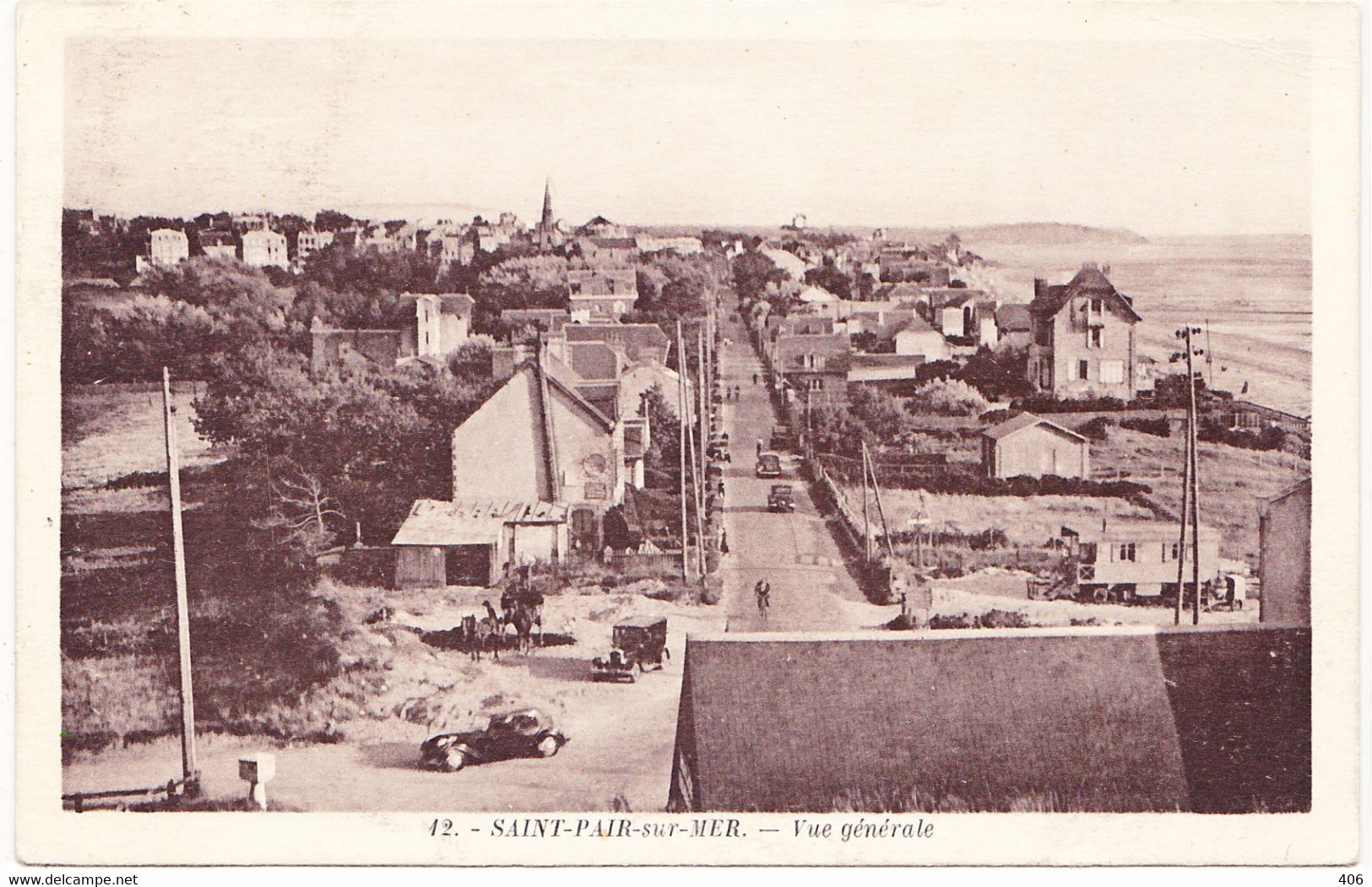 Lot de 20 cartes de la Manche - Saint-Pair-sur-Mer