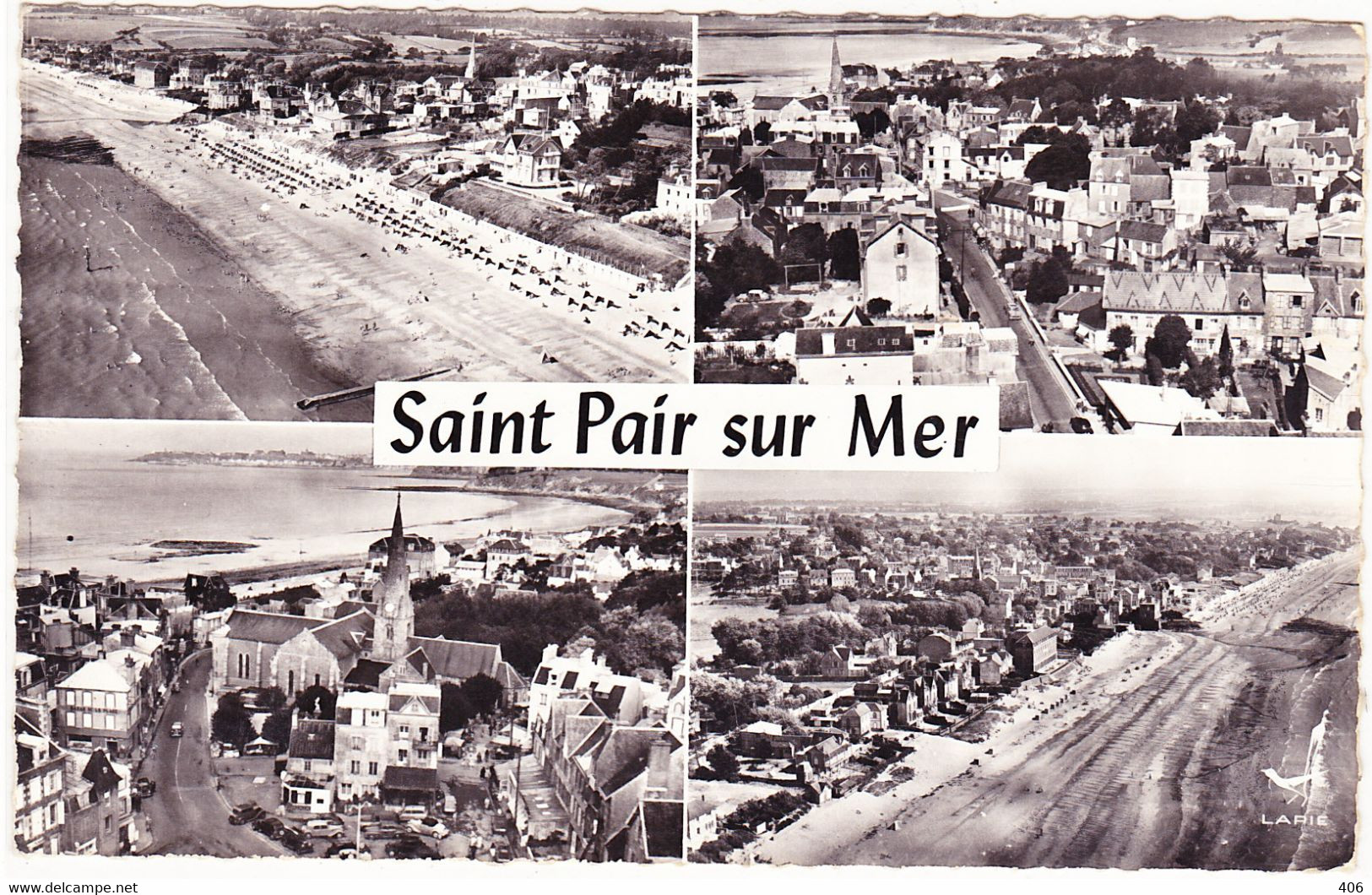 Lot de 20 cartes de la Manche - Saint-Pair-sur-Mer